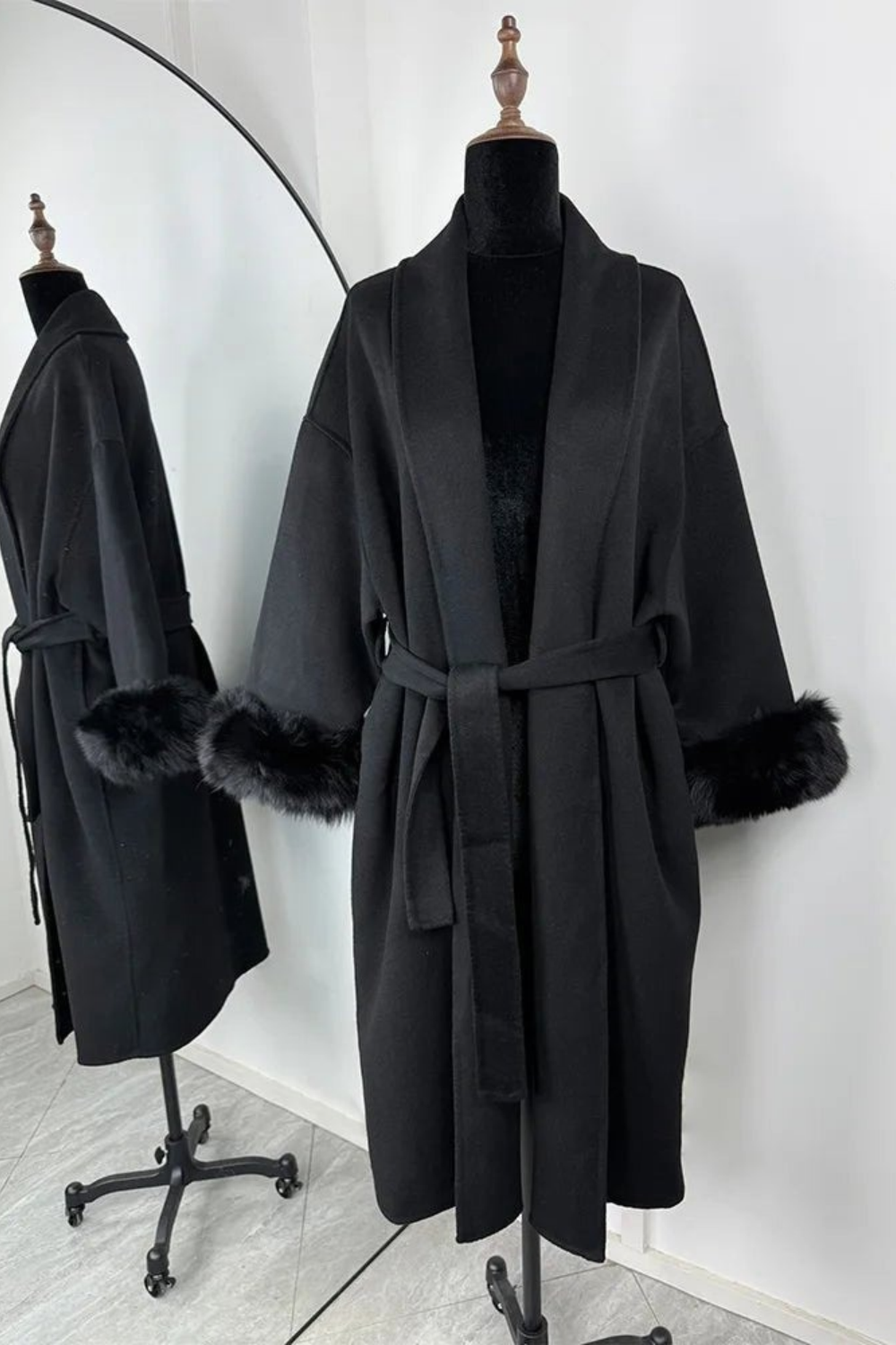 COSA - Manteau Black Fox
