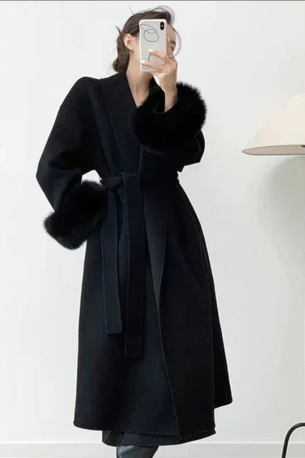 COSA - Manteau Black Fox