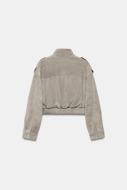 COSA - Blouson Court Gris