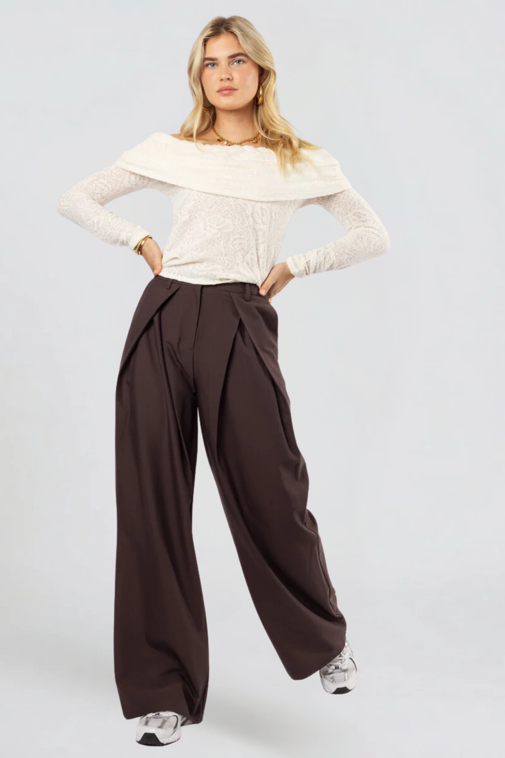 COSA -  Pantalon a plis