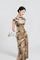 COSA - Robe Gold floral